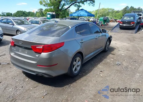 2015 Kia Optima Lx z USA, uszkodzony, nr VIN 5XXGM4A76FG518823